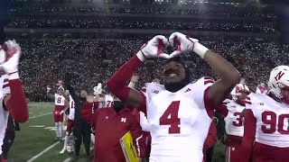 Huskers wave to Iowa Childrens Hospital between 1st amp 2nd Quarters [upl. by Radbourne]