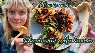 My Favorite Chanterelle Cooking Method Recipe  Adventure on the Oregon Coast [upl. by Gayleen858]