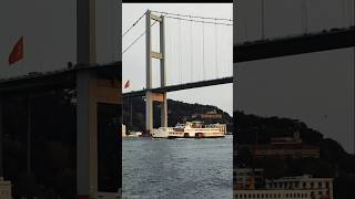 Beşiktaş1 Vapuru Boğazda Seyir Halindeyken istanbul bosphorus bridge vapur [upl. by Leva577]