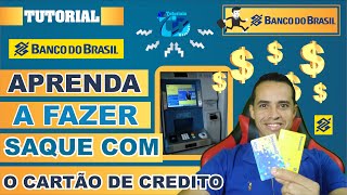 Como fazer Saque com cartão de crédito BB alfnewstutoriais [upl. by Ikilisav]