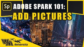 How to Add Pictures to Adobe Spark [upl. by Deraj60]