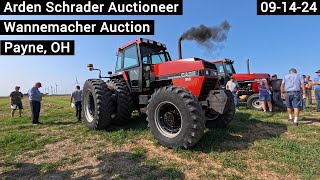 Results  Case IH amp International Tractors  Case IH Combine  Wannemacher Auction 091424 [upl. by Fisken]