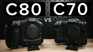 CANON C80 VS CANON C70  Time to Upgrade [upl. by Seigler]