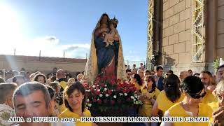 Processione Madonna Delle Grazie  Alia 2 Luglio 2023 [upl. by Htiduy]