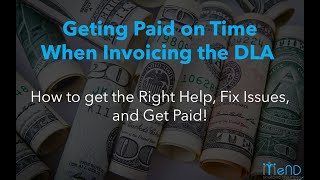 Handling DLA Payment Issues  Invoicing Issues with the DLA Explained 💡 [upl. by Enelyak261]