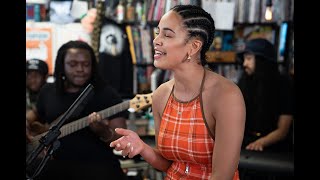 Jorja Smith NPR Music Tiny Desk Concert [upl. by Nolyag]