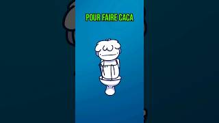 les TOILETTES PUBLIQUES 🤭 animation [upl. by Zerdna886]