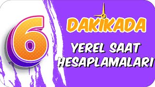 6dkda YEREL SAAT HESAPLAMALARI [upl. by Dib]