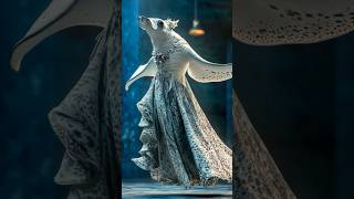 A Woman Fuses with A Manta Ray on AGT americagottalent agt magic talent shorts [upl. by Moss618]