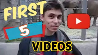 First 5 videos to be uploaded on YouTube  oldest videos on the history of youtube  oldest videos [upl. by Malanie638]