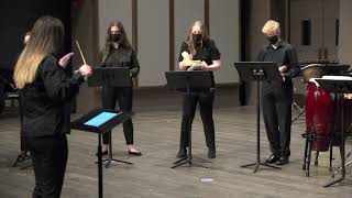 quotRitmica VIquot 1930 by Amadeo Roldán performed by the University of Delaware Percussion Ensemble [upl. by Cyd]