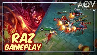 Raz  Hiken No Ace  Arena of Valor AOV Indonesia [upl. by Lyndon983]