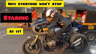 Indias ONLY Custom BMW RNineT by Rajputana Customs [upl. by Hawk]