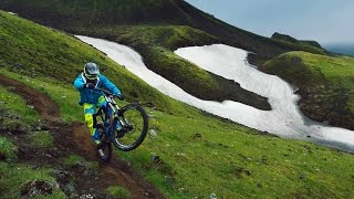 Freeride MTB Into the Dirt of Iceland [upl. by Aicena193]