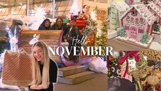 Cosy November Vlog  Days In My Life Organising Xmas Shopping amp Navigating Single City Girl Life [upl. by Nima967]