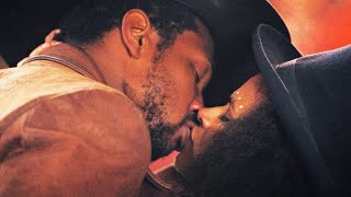 Nat and Mary Jonathan Majors and Zazie Beetz  The Harder They Fall Kiss Scenes [upl. by Kahl]