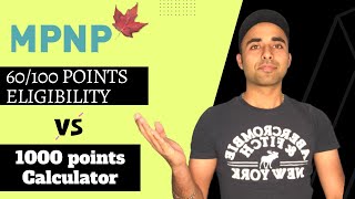 How to Calculate Manitoba PNP Score  MPNP Points Calculator [upl. by Enileuqaj]