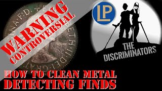 HOW TO CLEAN METAL DETECTING FINDS [upl. by Aihsikal]