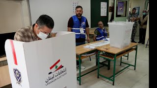 Liban  ouverture des bureaux de vote pour les premières législatives depuis la révolte de 2019 [upl. by Yerffej]