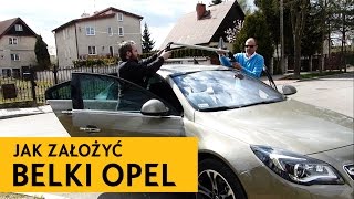 Belki dachowe Thule Bagażnik na dach Jak zamontować  Sklep DIXICAR [upl. by Nwahsiek]