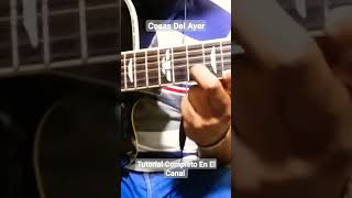 Cosas Del Ayer  Los Cadetes De Linares  Tutorial de Guitarra short shorts [upl. by Havelock429]