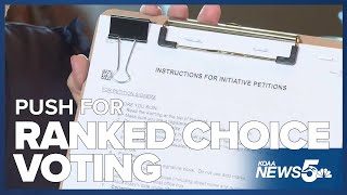 The push for ranked choice voting in Colorado [upl. by Mead]