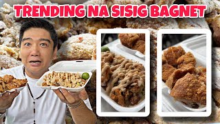 STREET FOOD SISIG BAGNET SOLD OUT 150 KGS ARAW ARAW LEGENDARY SA NAVOTAS  FILIPINO STREET FOOD [upl. by Timrek]