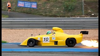 Endurance Racing II Estoril Classics 2024 lots of flames part2 [upl. by Aliakam270]