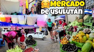 🤗comprando horchata en MERCADO DE USULUTÁN EL SALVADOR 🇸🇻 así el ambiente este 14 de noviembre [upl. by Templas]