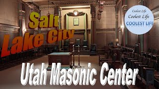 Masonic  Grand Lodge of Utah  Salt Lake City  3 lodge rooms  So Beautiful [upl. by Rratsal]