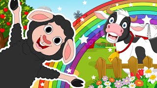 Baa Baa Black Sheep  Old MacDonald Had A Farm  Nursery Rhymes amp Kids Songs  Baby Songs [upl. by Eppesuig]