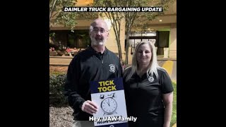 Daimler Truck Bargaining Update 1 April 25 2024 [upl. by Anassor484]