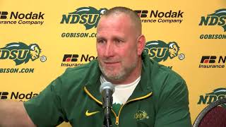 NDSU Post Game Press Conference  October 19 2024 [upl. by Nnylamme702]