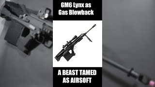 GM6 Lynx Airsoft Gas Blowback shorts [upl. by Llewol703]