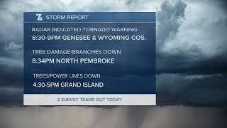 Two Possible Tornadoes on Monday [upl. by Burn]