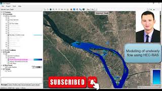 Modelling of unsteady flow in River Nile using HECRAS English [upl. by Sanez491]