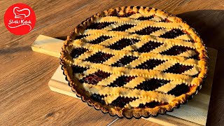 ITALIJANSKI KOLAČ SA SAMO NEKOLIKO SASTOJAKA  Crostata  How to make Crostata [upl. by Anolla]