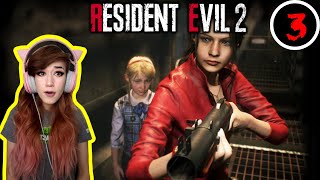 Meeting Sherry amp Beating Birkin  Resident Evil 2 Claire BStandard  Tofu Plays [upl. by Lerud]