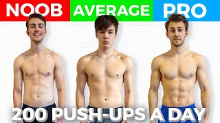 3 Guys Do 200 Push ups a Day For 30 days These Are The Results [upl. by Ardra996]