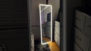 MyDepot LED Mirror – FullLength with 3 Light Settings amp EnergySaving LEDs [upl. by Tami]