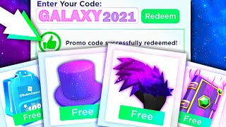 4 New Roblox Promo codes 2021 All Free Robux Items  Code Roblox  All Free Items on Roblox 2021 [upl. by Anyak634]