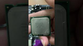 CPU installation intel E5200 shorts [upl. by Sregor469]