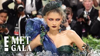 Zendaya STUNS in a Dramatic FigureHugging Gown  2024 Met Gala [upl. by Marras398]