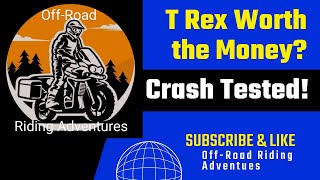 Crash Tested T Rex Racing Bars on the MABDR [upl. by Airdnassac]