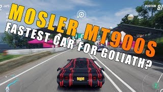 Forza Horizon 4 Is the Mosler MT900S the fastest for Goliath Tuning Setup Goliath Lap Unlock [upl. by Nerte]