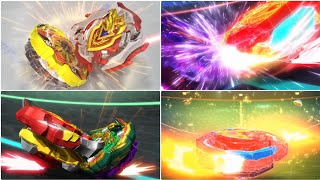 All Breaker Moves Of Achilles In Beyblade Burst From Season 37 [upl. by Arette461]