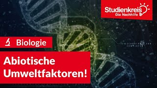 Abiotische Umweltfaktoren  Biologie verstehen mit dem Studienkreis [upl. by Sandon]