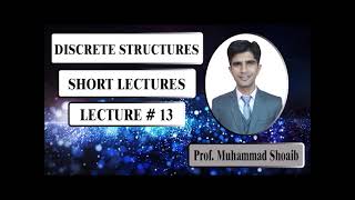 Discrete Structures  Lecture 13  Properties Of Relations On Sets [upl. by Martita]