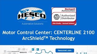 Rockwell MCC ArcShield Technology Demo at HESCO [upl. by Inattirb]