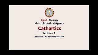 Pharmaceutical Inorganic Chemistry  Cathartics  AKTU Digital Education [upl. by Torrey963]